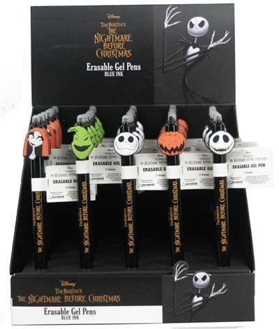 Nightmare before Christmas Uitwisbare gelpenkaraktersdisplay (30)
