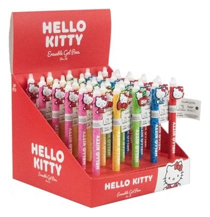 Hello Kitty Uitwisbare Gelpen Poses Display (30)