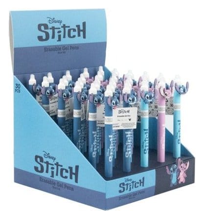 Lilo & Stitch Uitwisbare Gelpen Core Blauw Display (30)