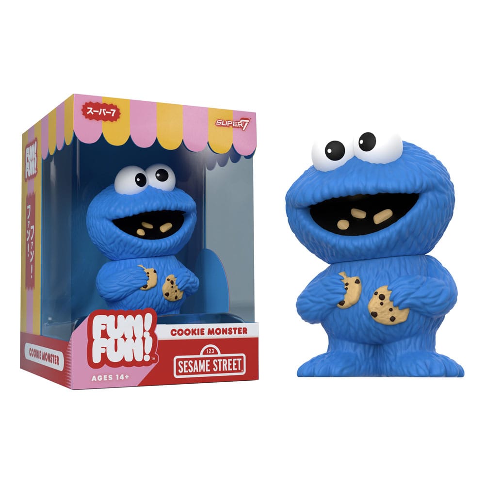 Sesamstraat LEUK! PLEZIER! Vinyl actiefiguur Wave 02 Koekjesmonster 13 cm