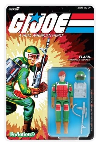 GI Joe ReAction+ Actiefiguur Wave 07 Flash (Comic) 10 cm