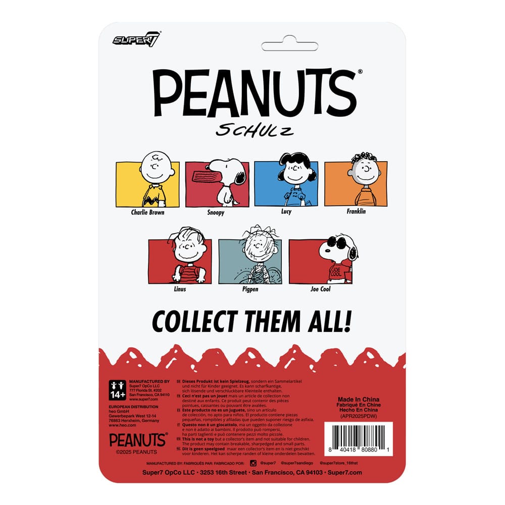Peanuts ReAction Actiefiguur Wave 8 Joe Cool 9 cm