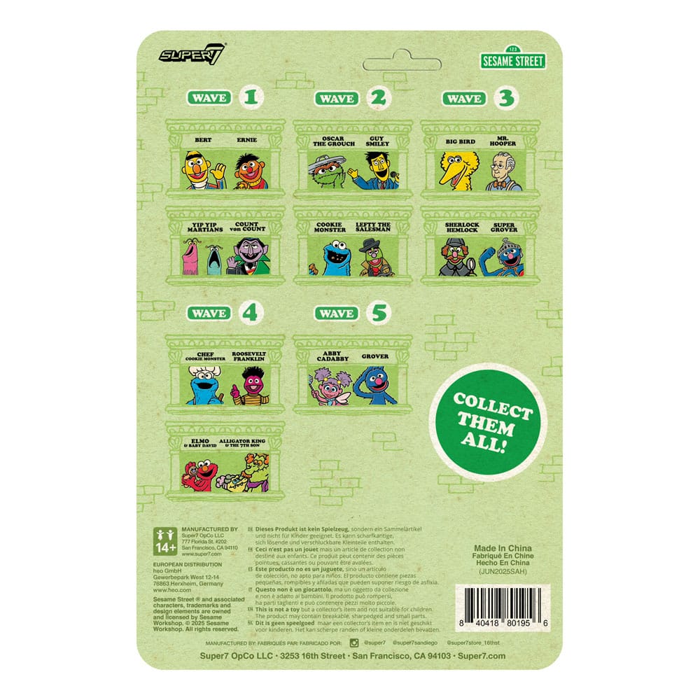 Sesamstraat ReAction Actiefiguur Wave 05 Abby Cadabby 10 cm