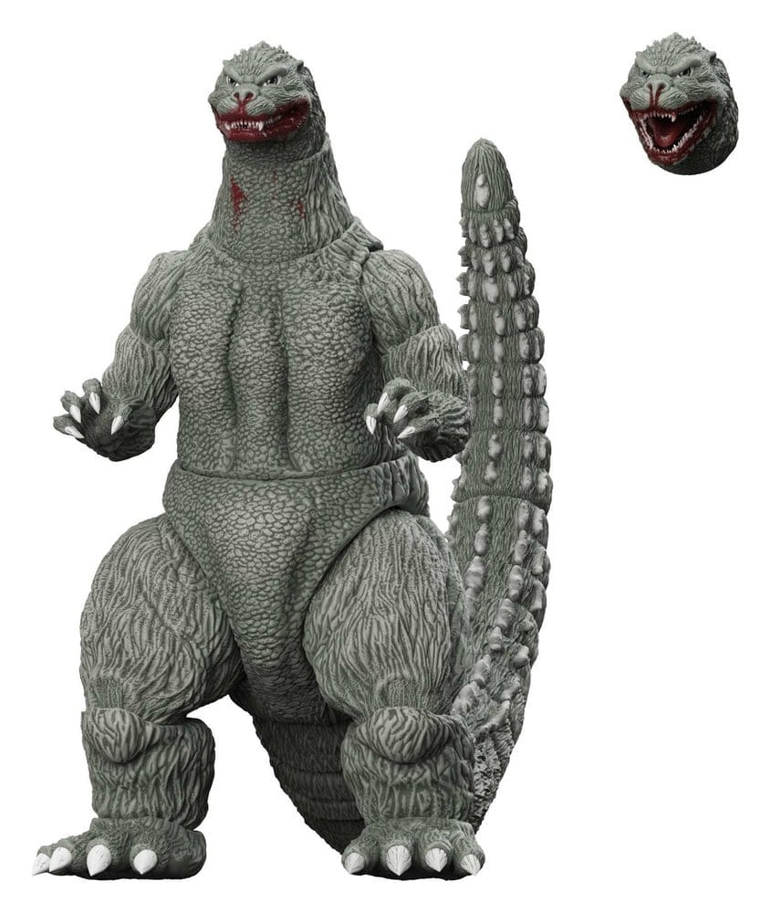 Godzilla (1989) Toho Ultimates-actiefiguur - Godzilla (stripboek in grijswaarden - Dorstig naar bloed) 24 cm