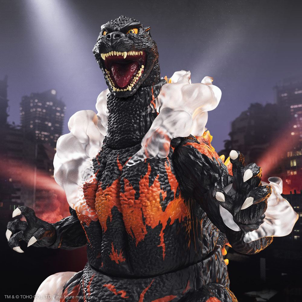 Toho Ultimates Actiefiguur Burning Godzilla 1995 20 cm