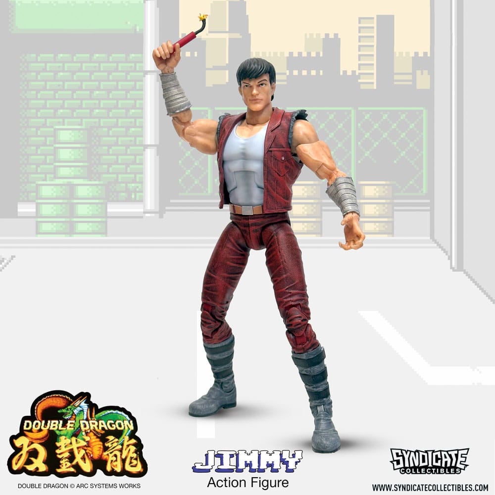 Double Dragon Deluxe actie Afbeelding 1/12 Jimmy 18 cm