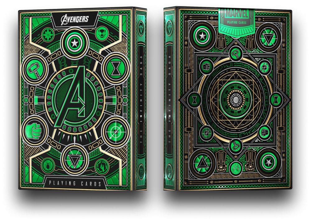 Avengers - The Infinity Saga Speelkaarten Groene Versie