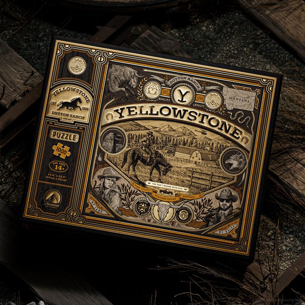 Yellowstone multidimensionale puzzel (1000 stuks)