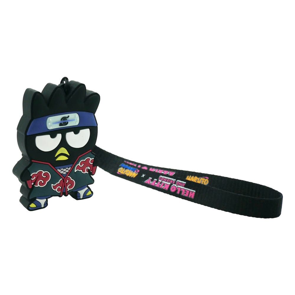 Naruto Shipudden X Hello Kitty Pvc Keychain Badtzt Maru Itachi