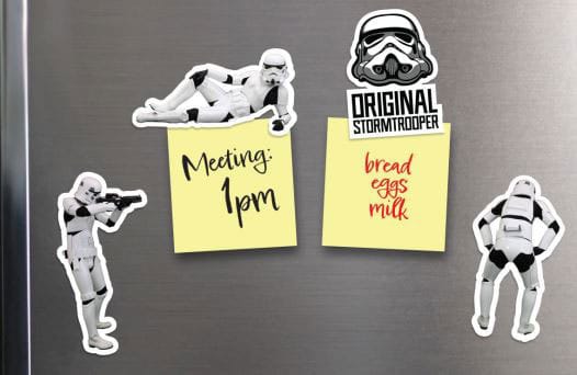 Originele Stormtrooper-koelkastmagneten