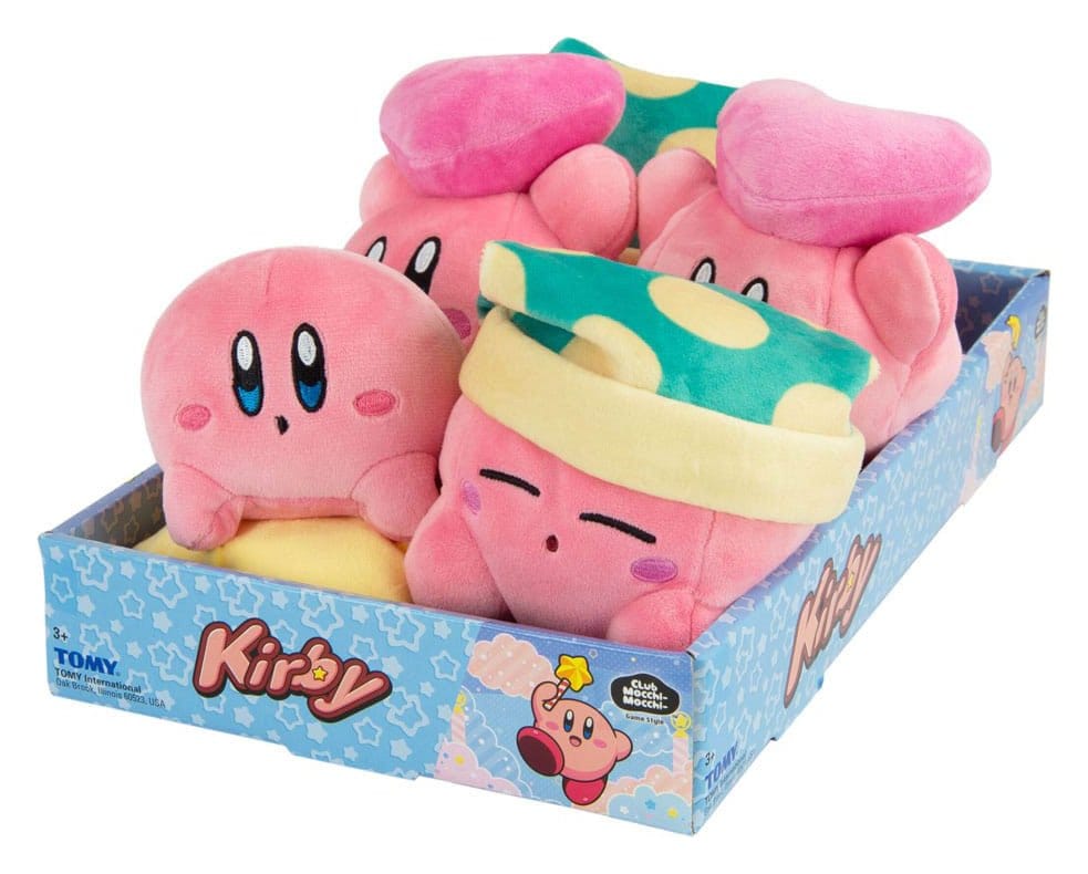 Kirby Mocchi-Mocchi Junior Pluche Figuren Wave 5 15 cm Assortiment (5)