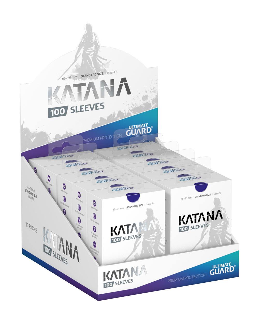 Ultimate Guard Katana Sleeves Standard Grootte (100) - Blauw