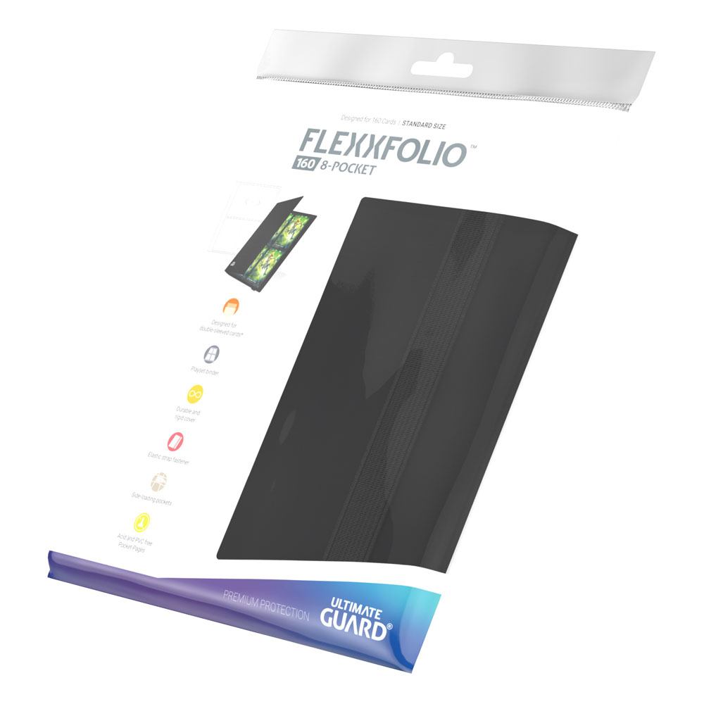 Ultimate Guard Flexxfolio 160 8 -pocket - zwart