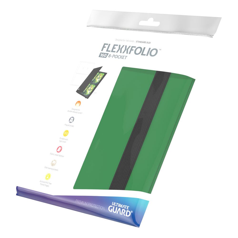 Ultimate Guard Flexxfolio 160 8 -pocket - Green