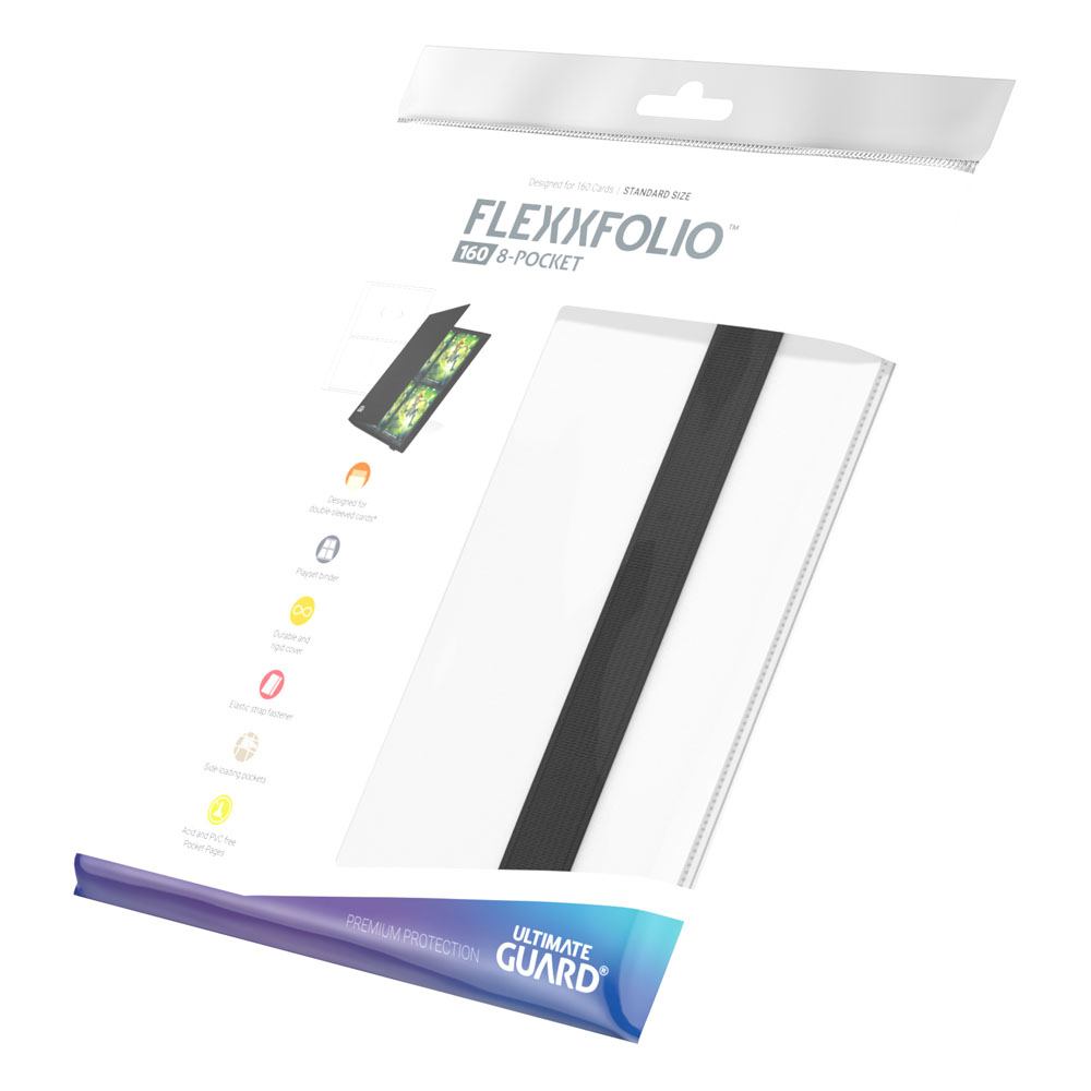Ultimate Guard Flexxfolio 160 8 -pocket - White