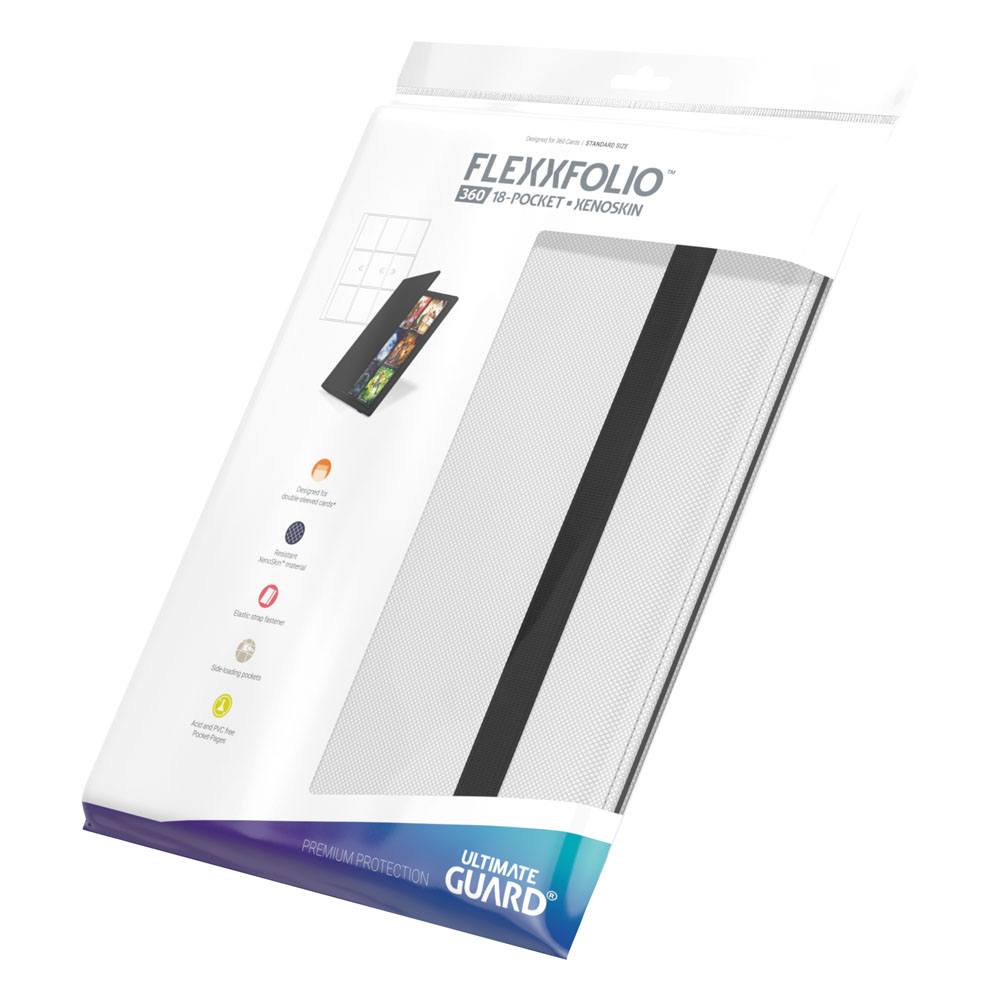 Ultimate Guard Flexxfolio 360 18 -Pocket Xenoskin - White