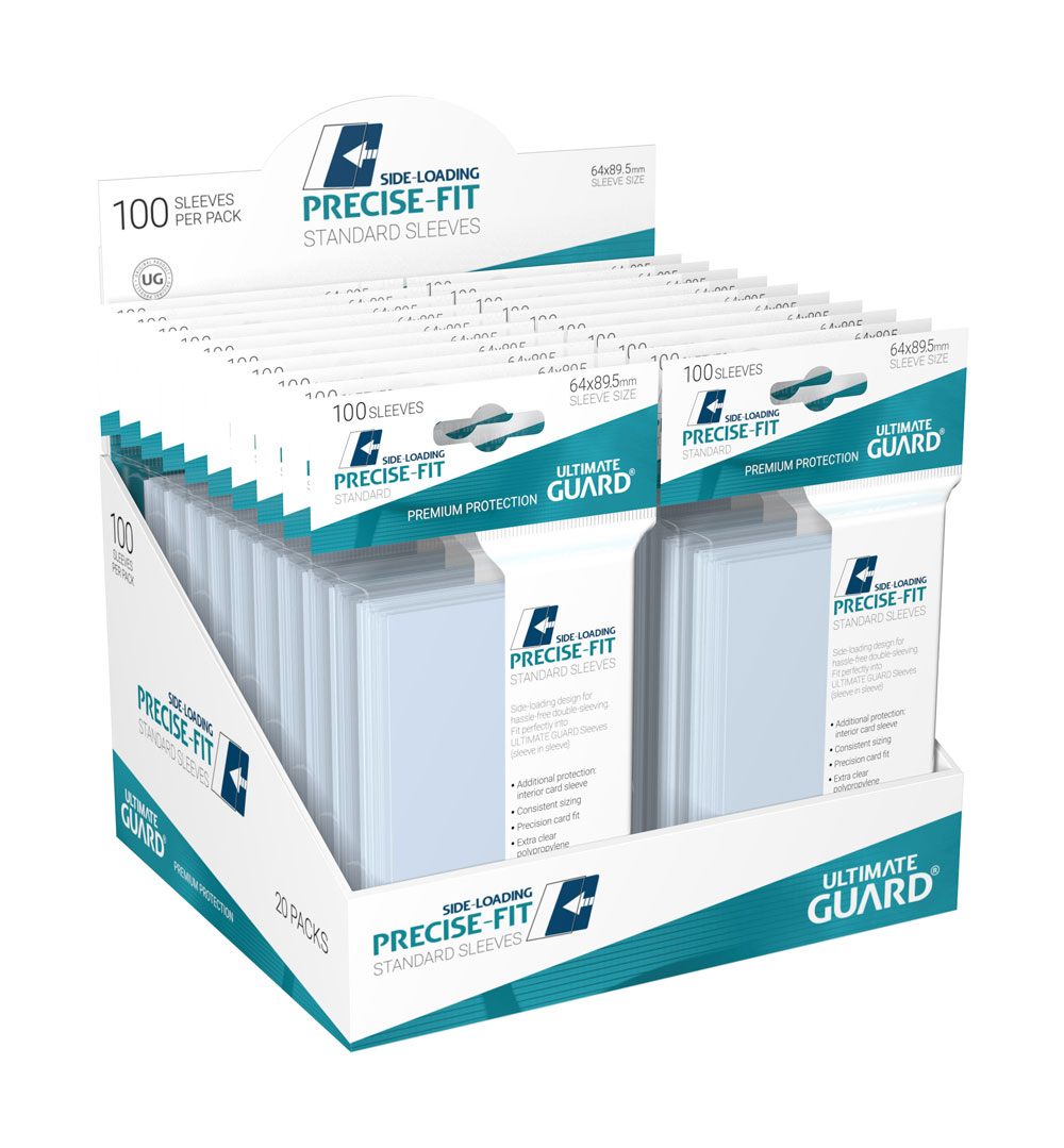 Ultimate Guard Precie-Fit Sheeves Standard Grootte (100)-Side-loading