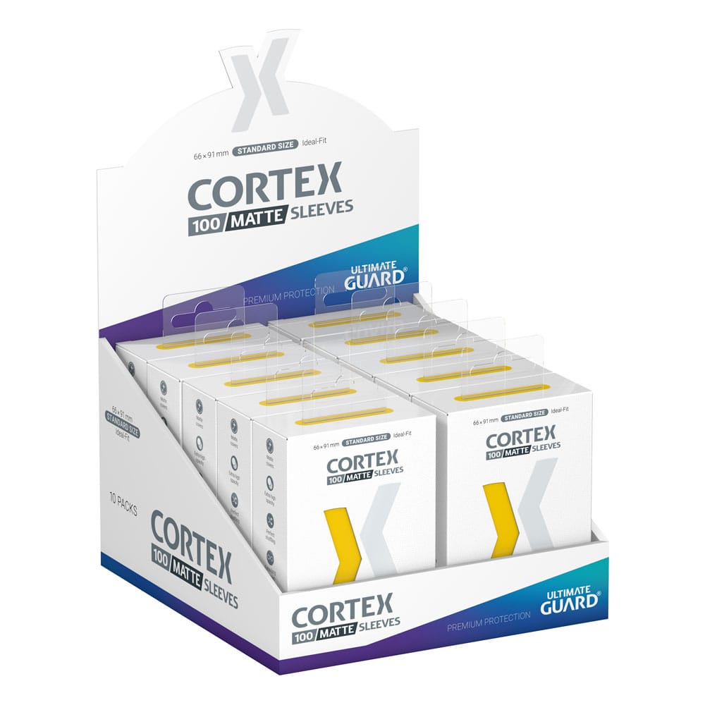 Ultieme bewaker cortex mouwen mat standaard maat (100) - geel