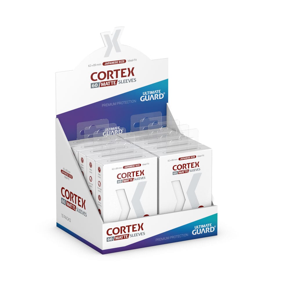 Ultimate Guard Cortex Mouwen Matte Japanse maat (60) - Wit