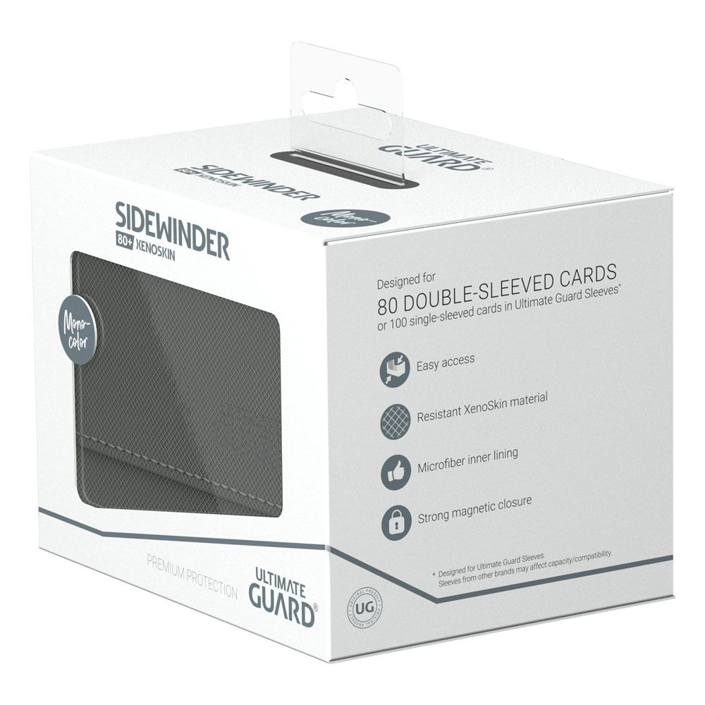 Ultimate Guard Sidewinder 80+ Xenoskin - Gray