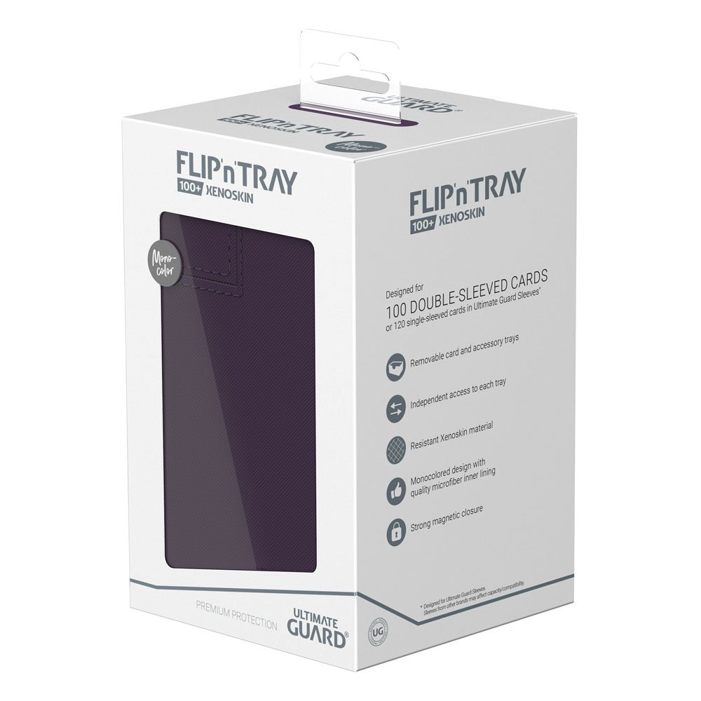 Ultimate Guard Flip'n'tray 100+ Xenoskin - Purple