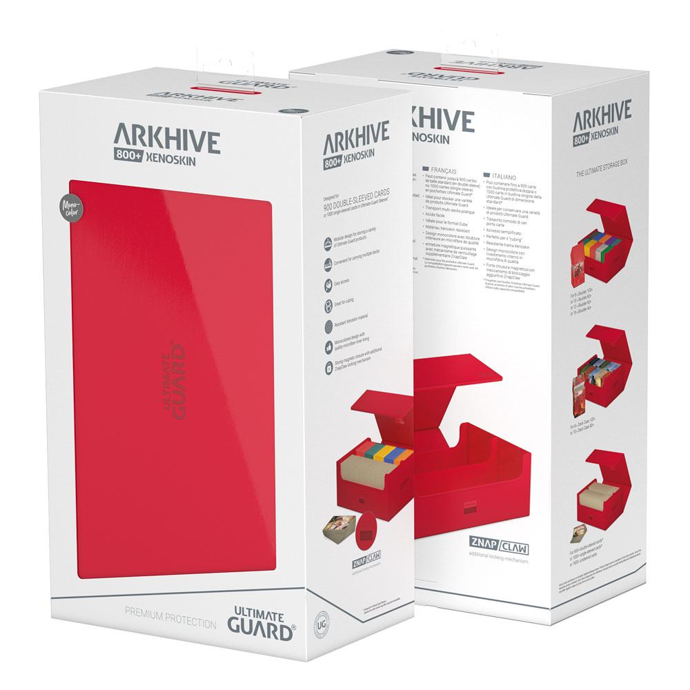 Ultimate Guard Arkhive 800+ Xenoskin - Rood