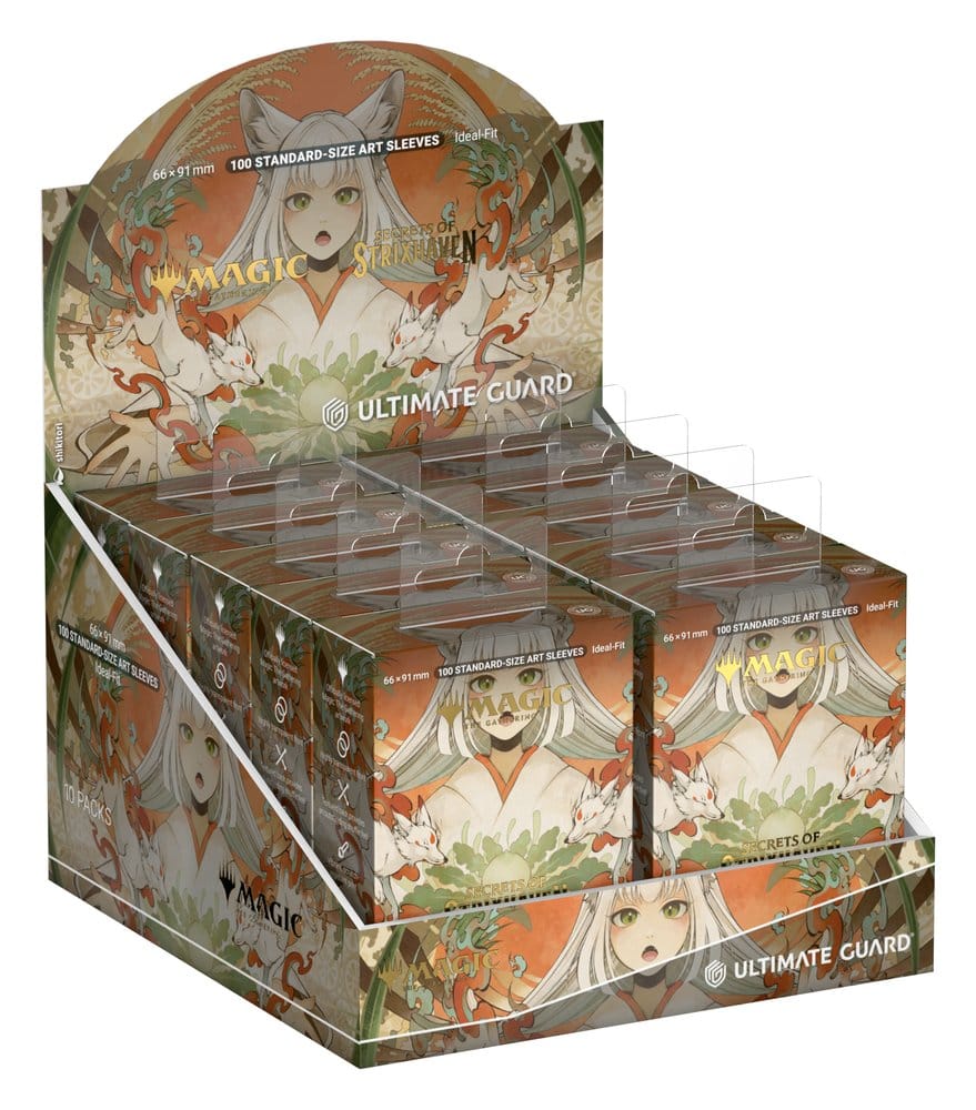 Ultimate Guard Art Sleeves Magic: The Gathering "Secrets of Strixhaven" - Groen Zeldzaam (alternatieve kunst)