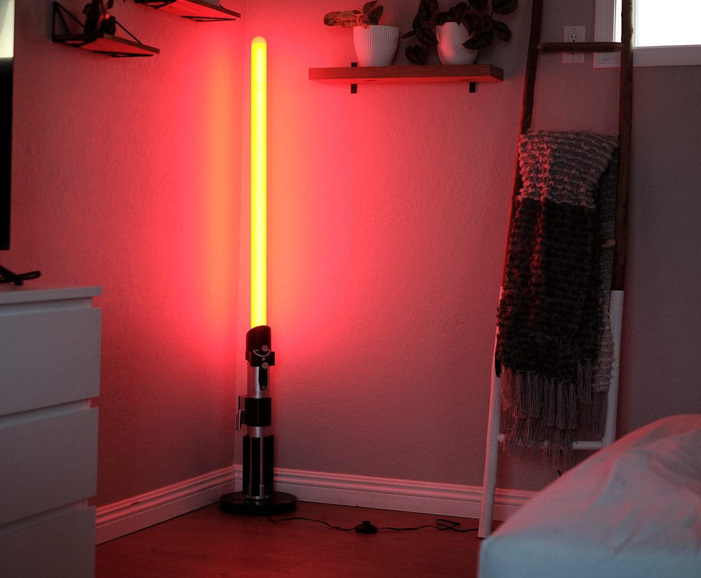 Star Wars Vloerlamp Darth Vader lichtzwaard 152 cm