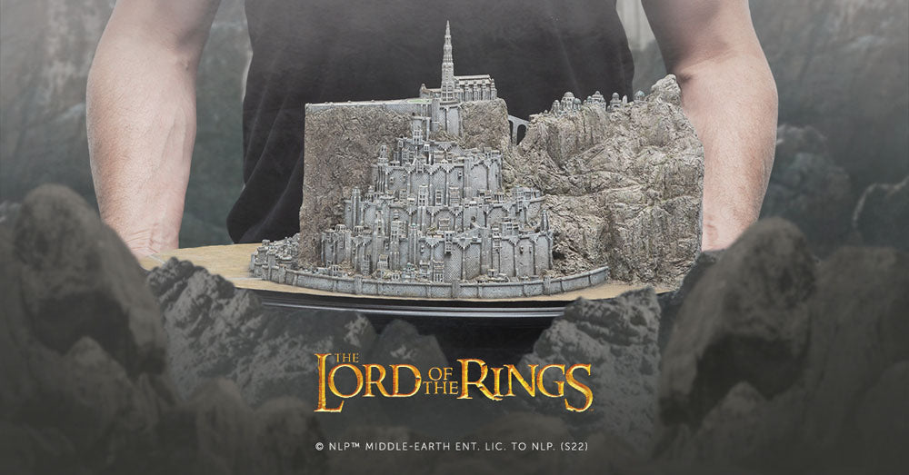 Lord of the Rings -standbeeld Minas Tirith 21 cm