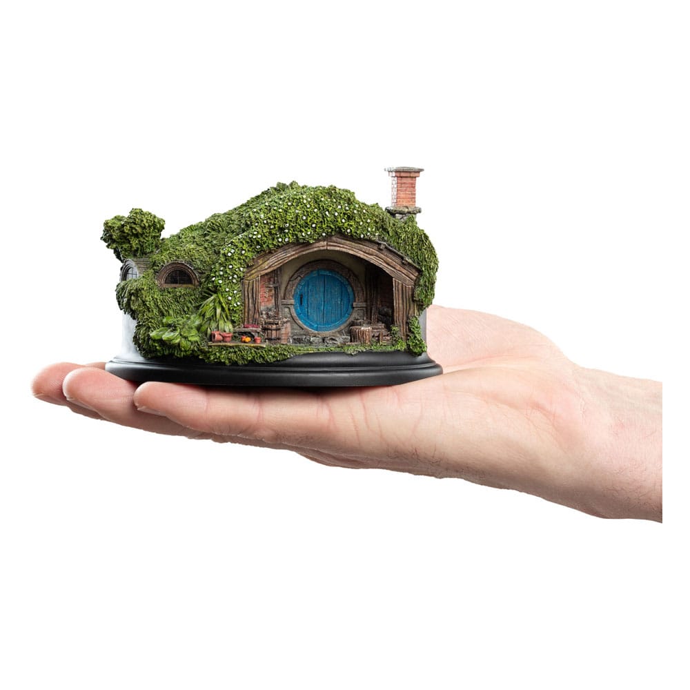 Het Hobbit -standbeeld Hobbit Hole - 1 Hill Lane 12 cm