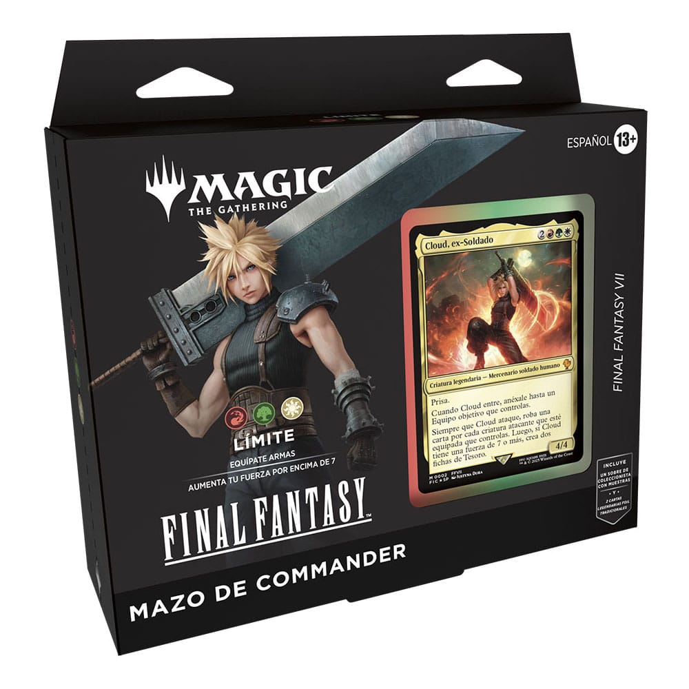 Magic the Gathering Final Fantasy Commander Decks Display (4) Spaans