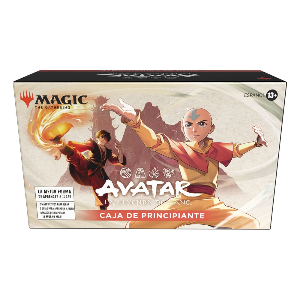 Magic the Gathering Avatar: la leyenda de Aang Beginner Box Case (3) Spaans