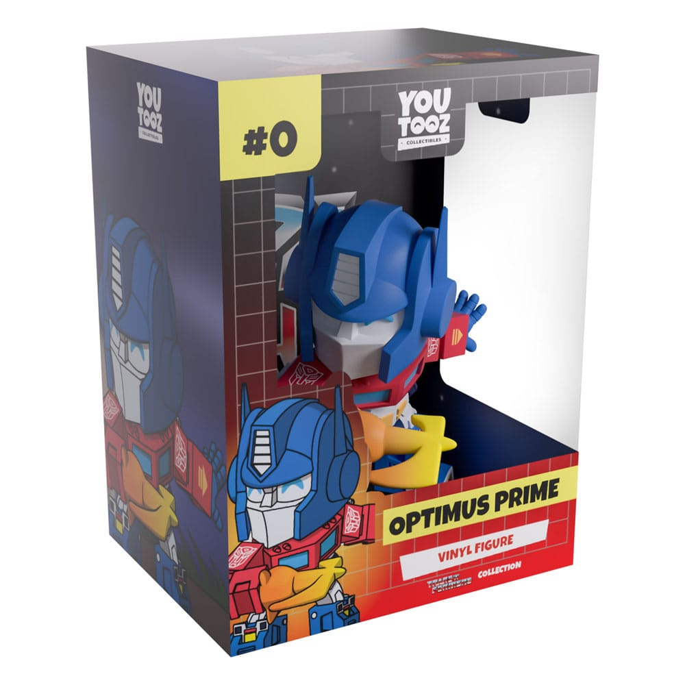 Transformers vinyl figuur optimus prime 11 cm