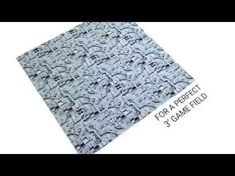 Ultimate Guard Battle-tegels 1' Ruimteschip 30 x 30 cm (9)
