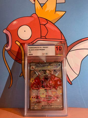 Charizard EX FA - Promo Black Star-promo #74 2024 UGC 10