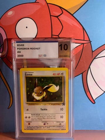Eevee Pokémon Rocket 2000 UCG 10 Gem Mint