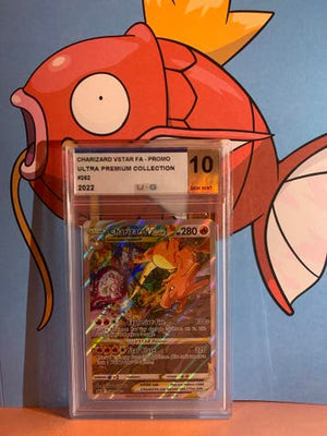 Charizard VSTAR FA Promo UCG 10 GEM MINT Pokémon Kaart