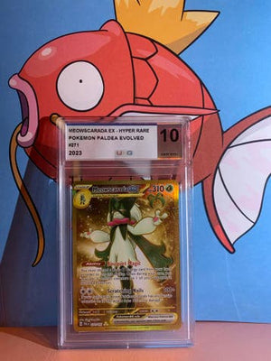 Meowscarada EX Hyperzeldzame Pokémon Paldea geëvolueerd UCG 10
