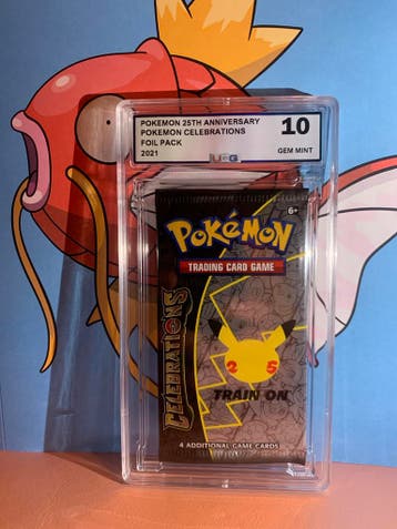 Pokémon Celebrations Foil Pack 25e verjaardag UCG 10