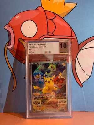 Pikachu FA - Promo Pokémon S & V CS. #1 2022 UCG 10 GEM MUNT