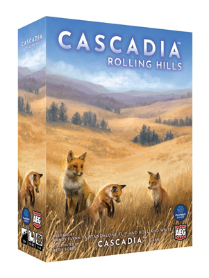 Cascadia glooiende heuvels