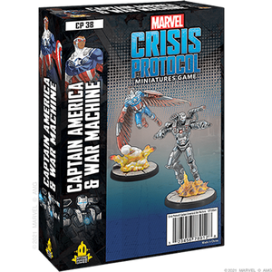 Marvel CP Captain America en War Machine