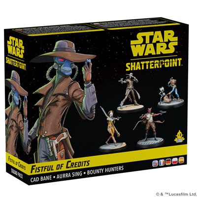 SW Shatterpoint Handvol Credits Cad Bane Squad