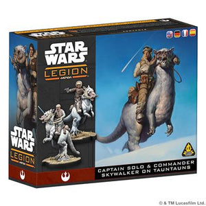 Star Wars Legioen Kapitein Solo en commandant Skywalke