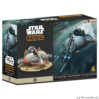 Ondersteuningsplatform voor Star Wars Legion Infanterie