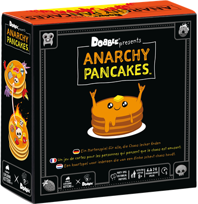 Dobble Anarchy-pannenkoeken