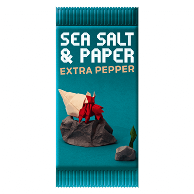 Zeezout en papier extra peper