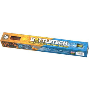 BattleTech BattleMat Vuur en ijs uitbarstende kloof