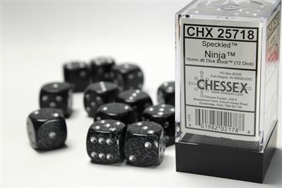 Dobbelsteenset Spec 16mm Ninja D6 (12)