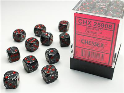 Dobbelsteenset Spec 12mm Ruimte D6 (36)